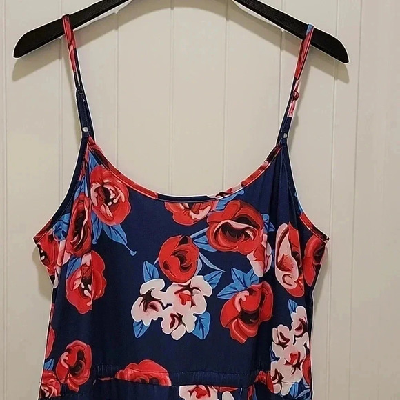 Boho Floral Jumpsuit Romper Size XXXL - Picture 7 of 11